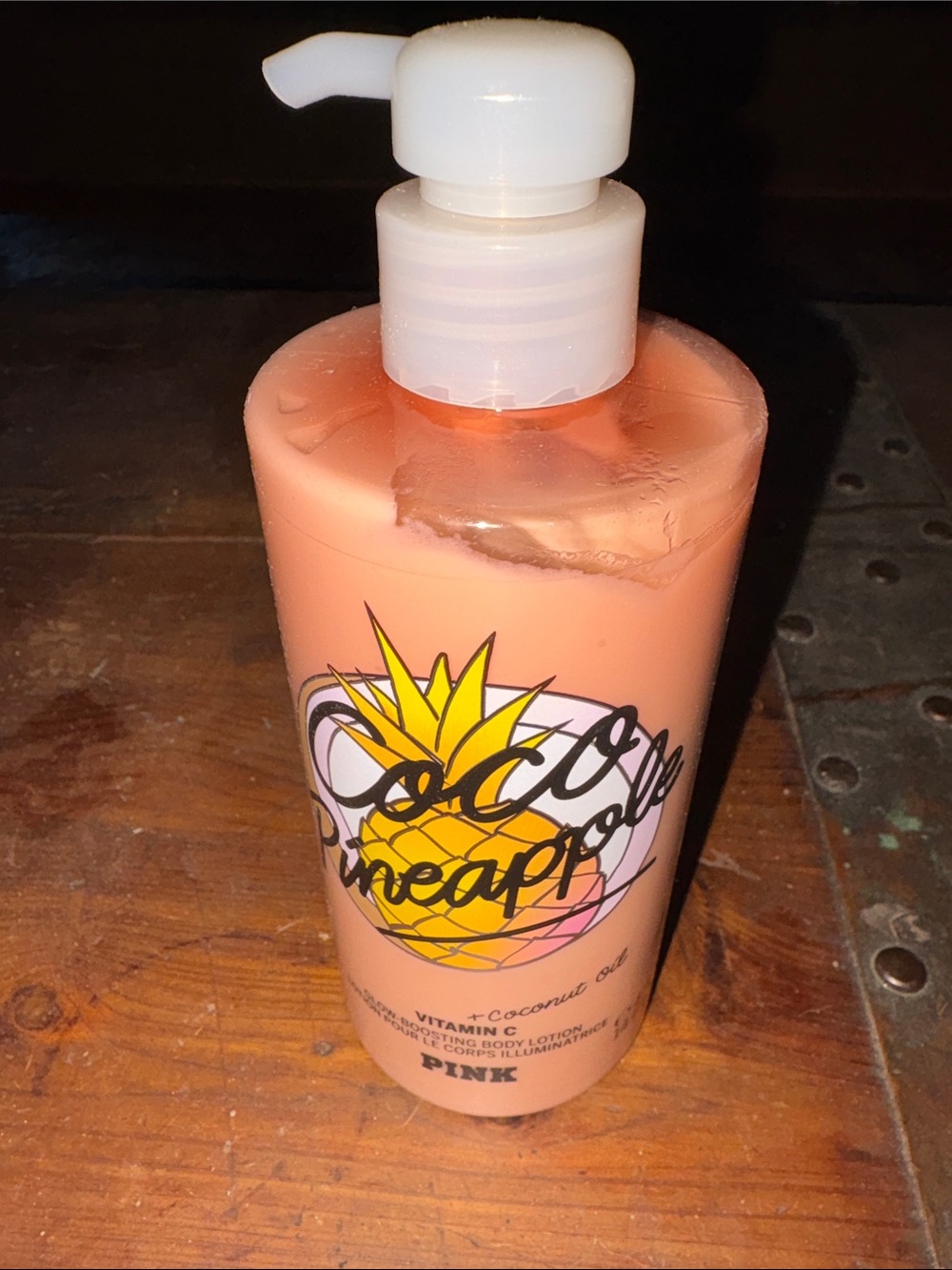 Never Used PINK Victoria's Secret Peach Coconut Pineapple Body Lotion